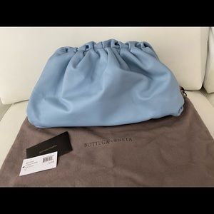 Bottega Veneta ice blue pouch